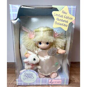 Precious Moments Baby Angel Girl W Lamb Limited Edition Luv N Care  Box PMI 3366